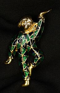 Harlequin Pin / Épingle d'arlequin 1