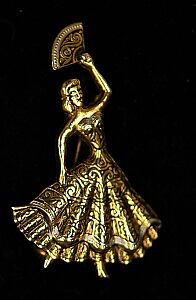 Spanish Dance/Flamenco Pin / Épingle de danse espagnole/Flamenco 3