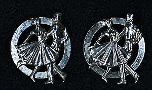 Social Dance Earrings / Boucles d'oreilles de danse sociale