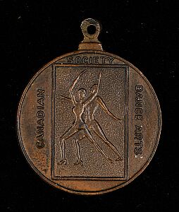 Canadian Society of Dance Arts Medallion / Médaillon de la Canadian Society of Dance Arts 2