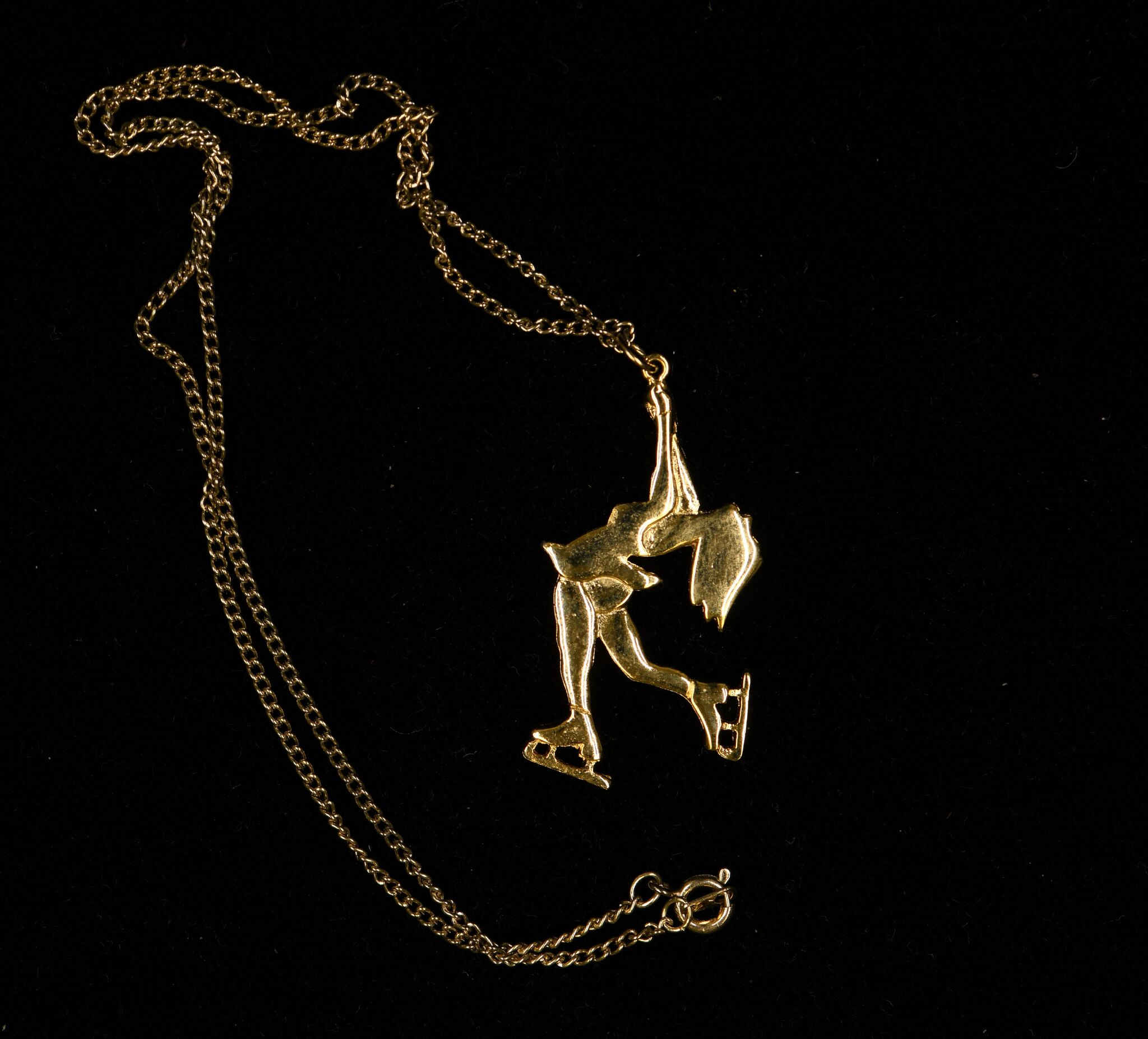 Figure Skating Necklace / Collier de patinage artistique