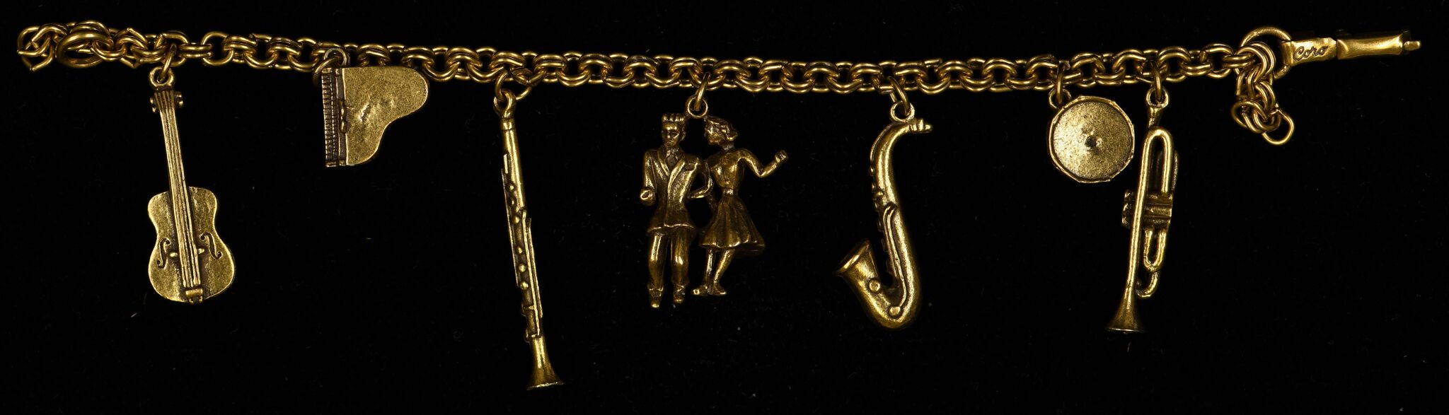 Swing/Jazz Dance Charm Bracelet / Bracelet à breloques danse swing/jazz