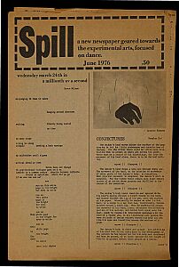 Spill no. 0 - June 1976 / non. 0 - juin 1976