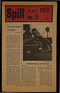 Spill no. 5 - July 1977 / Non. 5 - juillet 1977